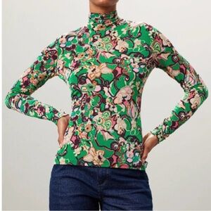 A.L.C. Multicolor Floral Blouse